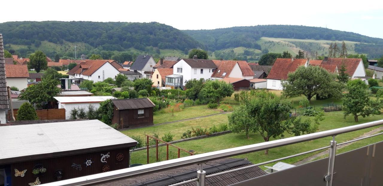 Ferienwohnung Schmetterling Trendelburg Dış mekan fotoğraf