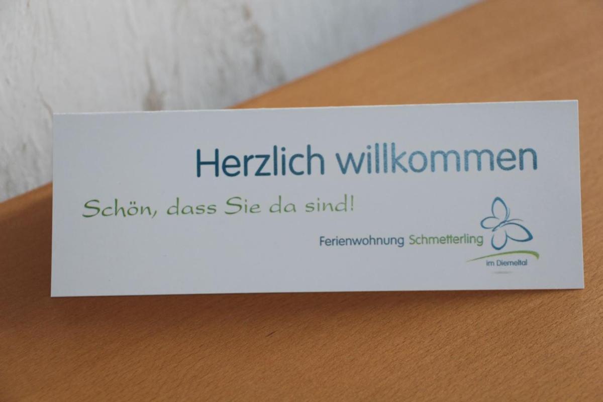 Ferienwohnung Schmetterling Trendelburg Dış mekan fotoğraf